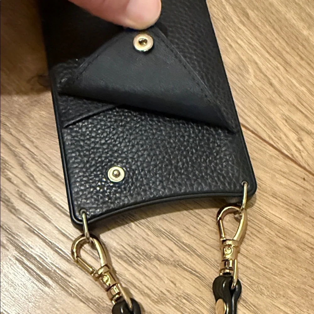 Bandolier Black iPhone 11 Pro Max Case with Gold Studded Strap - Picture 5 of 5